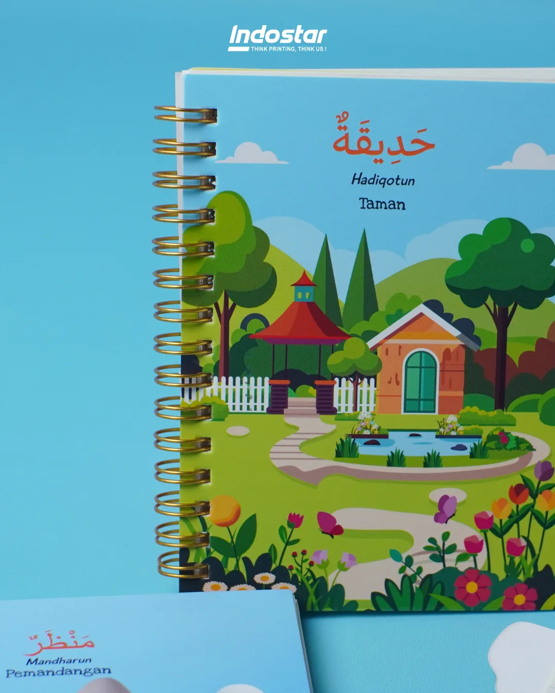 Buku anak Hadiqatun full color cetakan Indostar