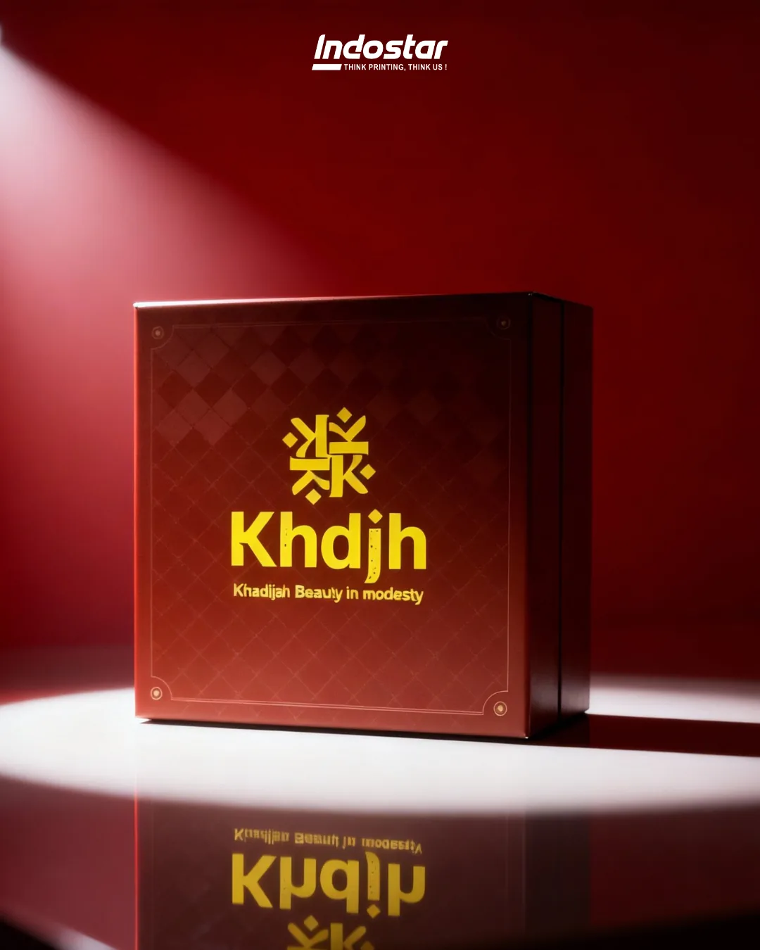 Hardbox merah Khadijah Beauty
