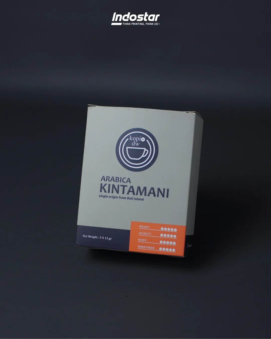 Kemasan kopi Arabica Kintamani
